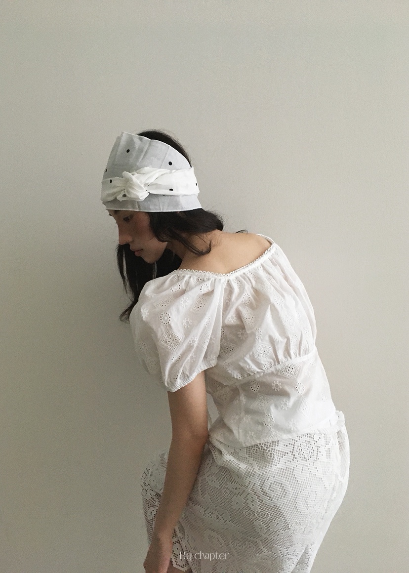 BY CHAPTER韓國直郵㊣女裝新品人氣時尚25春夏休閑襯衫蕾絲衫Chapter襯衫/蕾絲衫