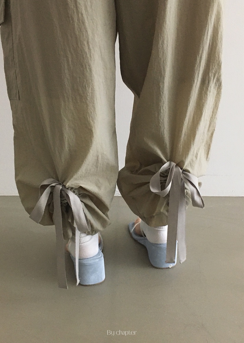 BY CHAPTER直郵韓國代購㊣女裝新品時尚休閑25春夏熱賣休閑褲Chapter休閑褲