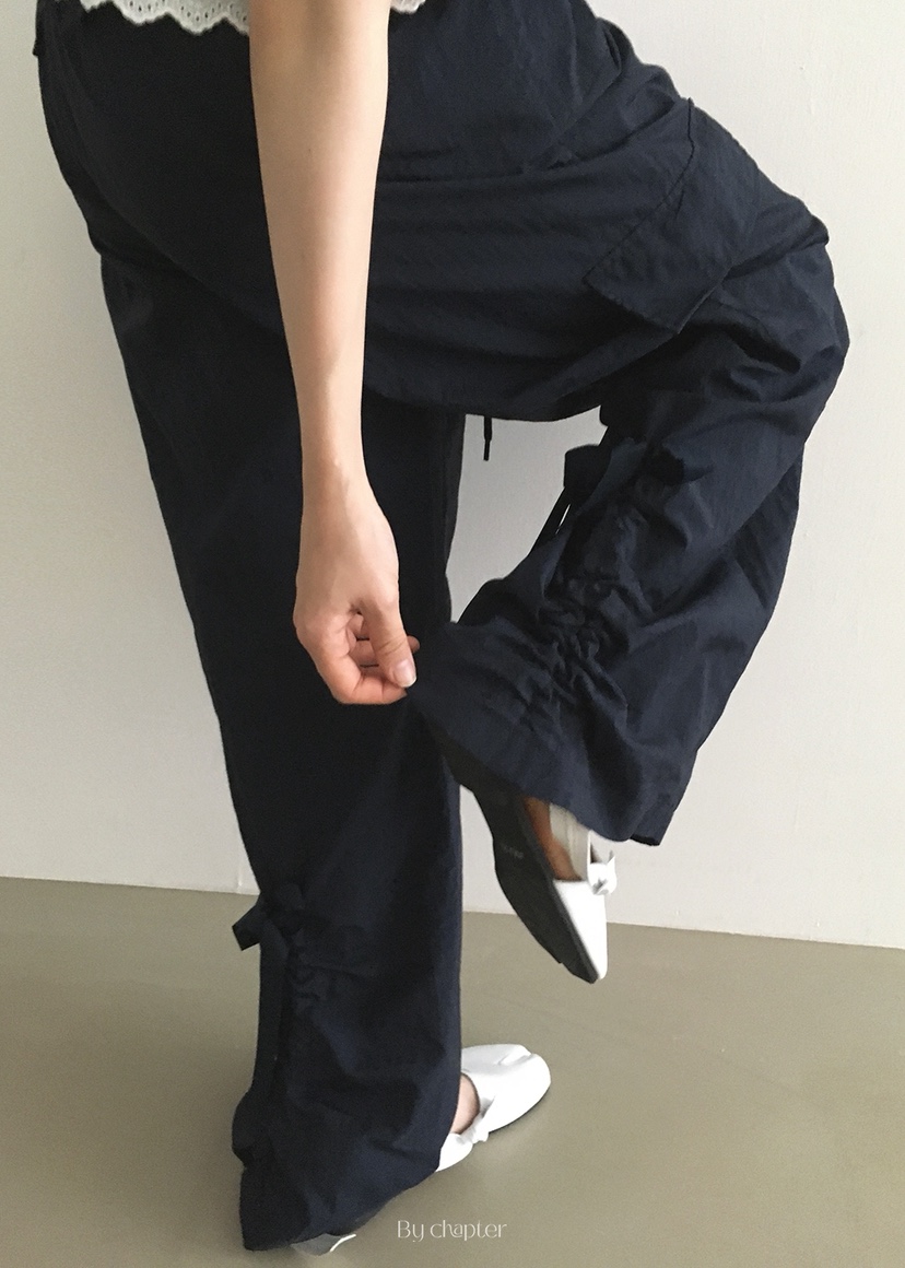 BY CHAPTER直郵韓國代購㊣女裝新品時尚休閑25春夏熱賣休閑褲Chapter休閑褲