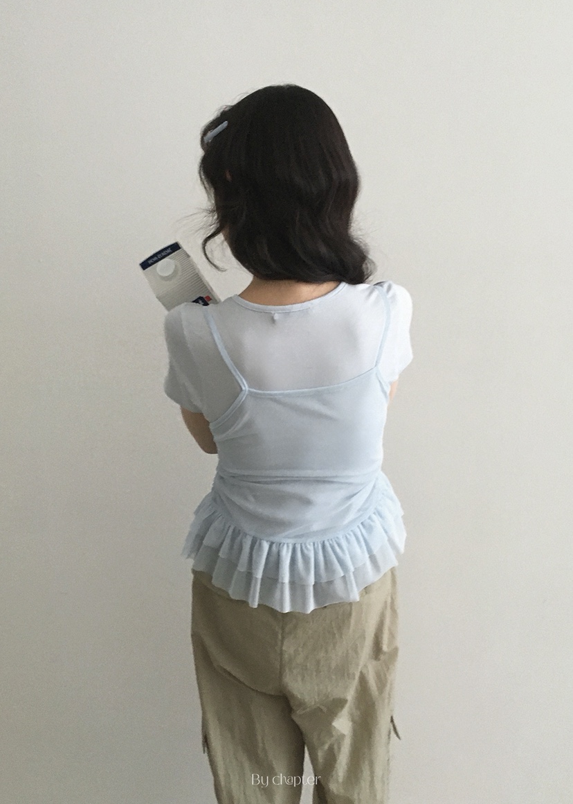 BY CHAPTER韓國直郵㊣東大門實拍女裝新款人氣休閑時尚套裝Chapter套裝