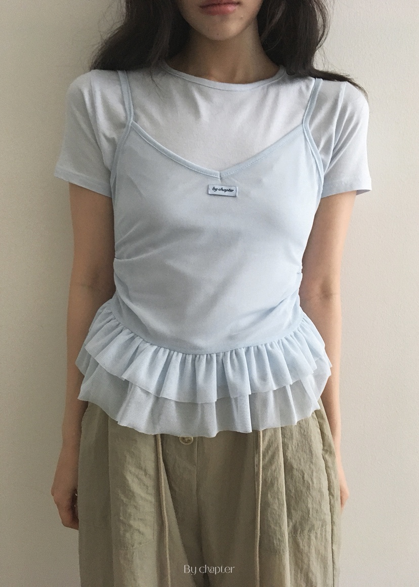 BY CHAPTER韓國直郵㊣東大門實拍女裝新款人氣休閑時尚套裝Chapter套裝圖色3