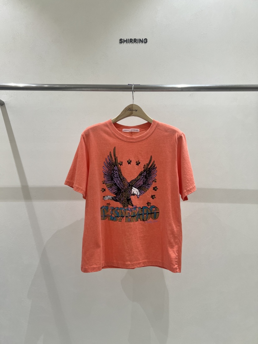 SHIRRING韓國㊣直郵東大門代購女裝新款人氣熱賣推薦時尚T恤SHIRRINGT恤圖色2