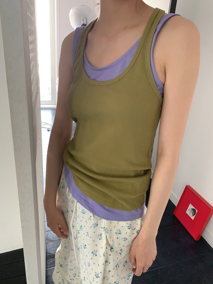 JKICHI韓國直郵㊣東大門實拍女裝新款休閑熱賣25春夏吊帶背心JKICHI吊帶/背心