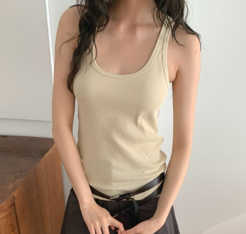 JKICHI韓國直郵㊣東大門實拍女裝新款休閑熱賣25春夏吊帶背心JKICHI吊帶/背心圖色3
