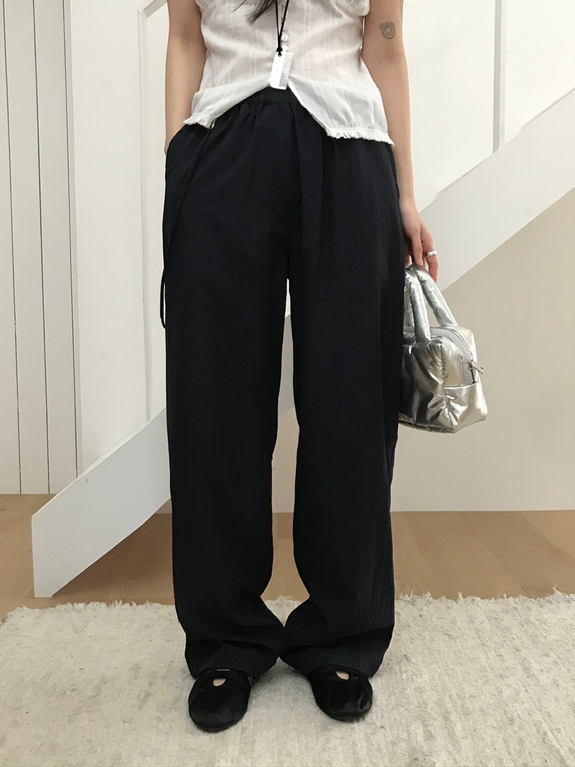 ESCHER韓國直郵㊣女裝新款人氣時尚休閑25春夏推薦熱賣休閑褲ESCHER休閑褲