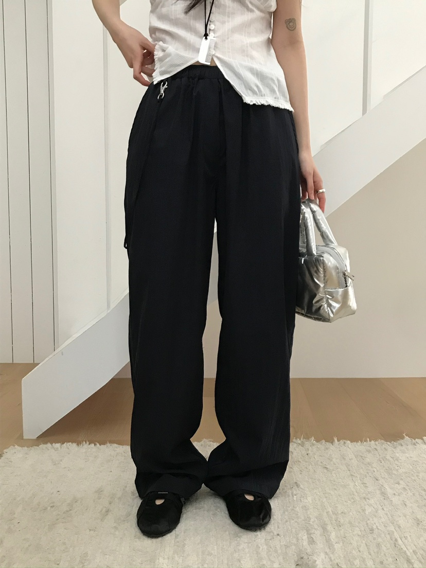 ESCHER韓國直郵㊣女裝新款人氣時尚休閑25春夏推薦熱賣休閑褲ESCHER休閑褲