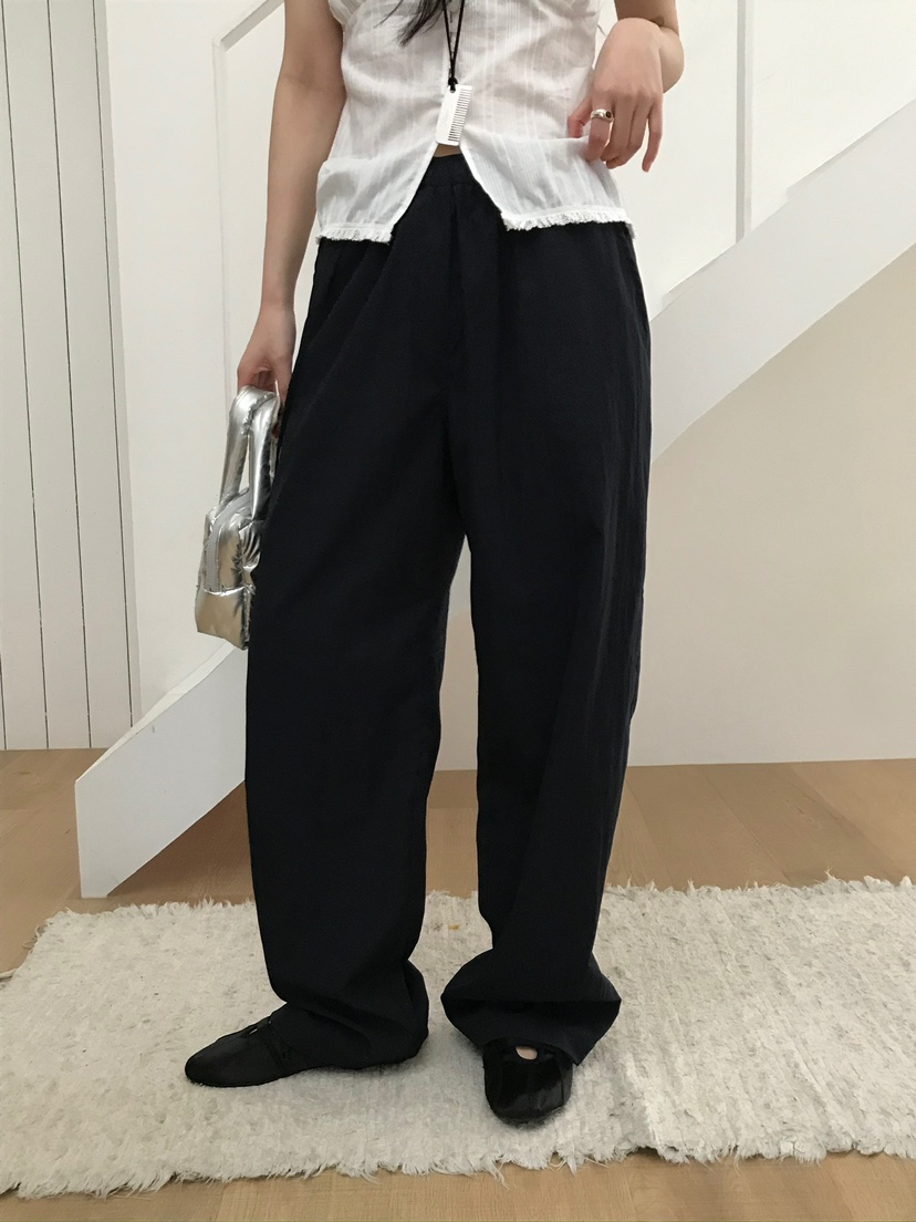 ESCHER韓國直郵㊣女裝新款人氣時尚休閑25春夏推薦熱賣休閑褲ESCHER休閑褲