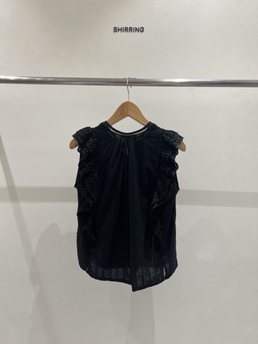 SHIRRING韓國㊣直郵東大門代購女裝新品時尚熱賣襯衫蕾絲衫SHIRRING襯衫/蕾絲衫