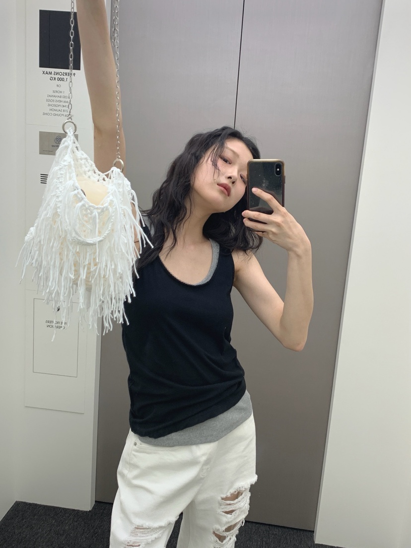 JKICHI韓國直郵㊣東大門實拍女裝新款熱賣休閑時尚吊帶背心JKICHI吊帶/背心