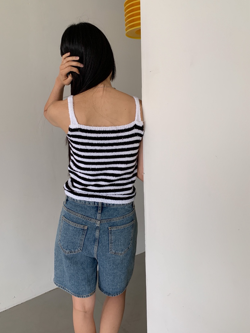 DARLUZ_MI韓國㊣直郵東大門代購女裝新款人氣休閑25春夏吊帶背心DARLUZ_MI吊帶/背心