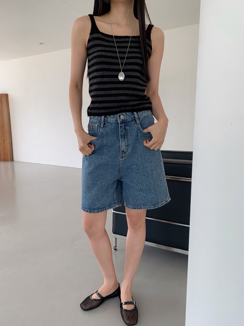 DARLUZ_MI韓國㊣直郵東大門代購女裝新款人氣休閑25春夏吊帶背心DARLUZ_MI吊帶/背心