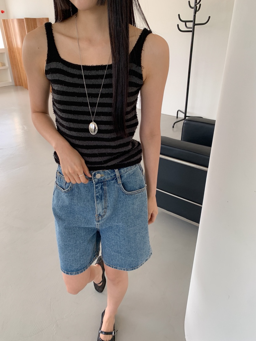 DARLUZ_MI韓國㊣直郵東大門代購女裝新款人氣休閑25春夏吊帶背心DARLUZ_MI吊帶/背心