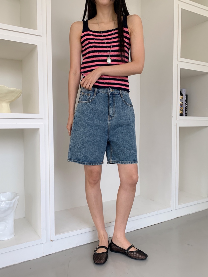 DARLUZ_MI韓國㊣直郵東大門代購女裝新款人氣休閑25春夏吊帶背心DARLUZ_MI吊帶/背心