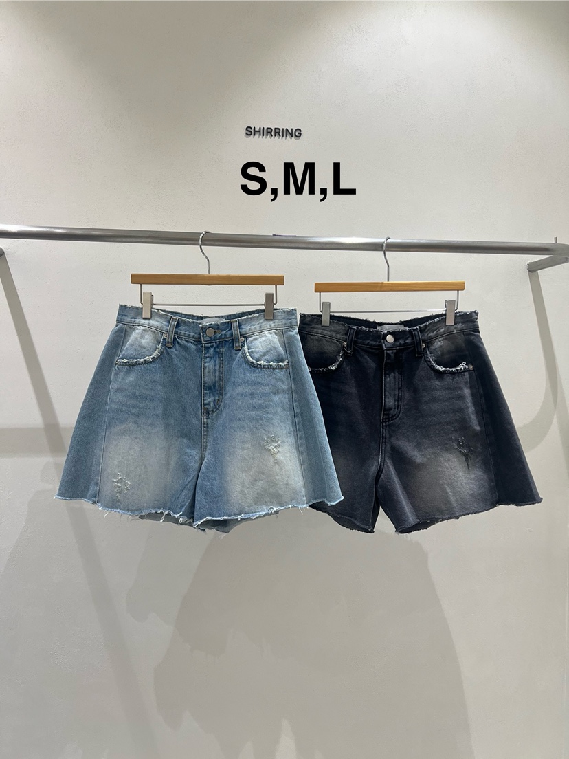SHIRRING韓國直郵㊣東大門實拍女裝新品人氣25春夏推薦短褲SHIRRING短褲