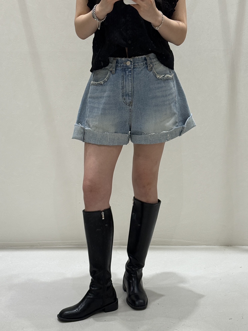 SHIRRING韓國直郵㊣東大門實拍女裝新品人氣25春夏推薦短褲SHIRRING短褲