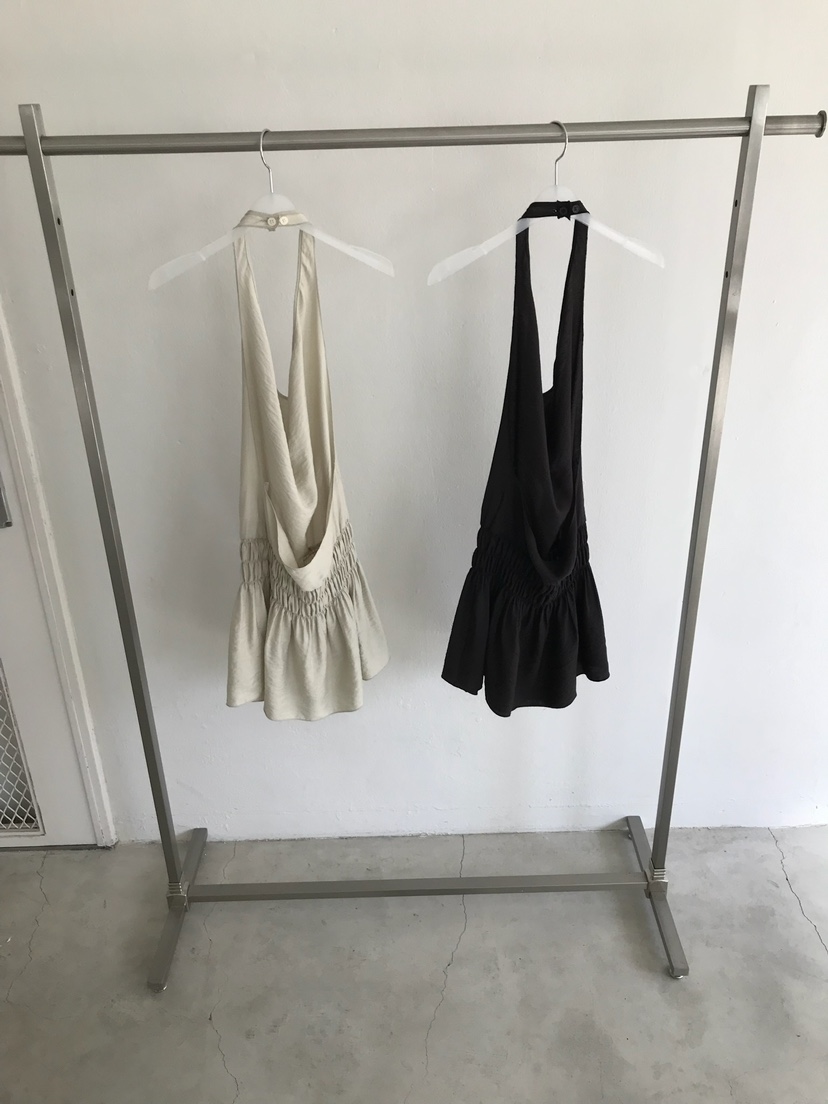 ESCHER韓國㊣直郵東大門代購女裝新品人氣休閑連衣裙含腰繩ESCHER連衣裙