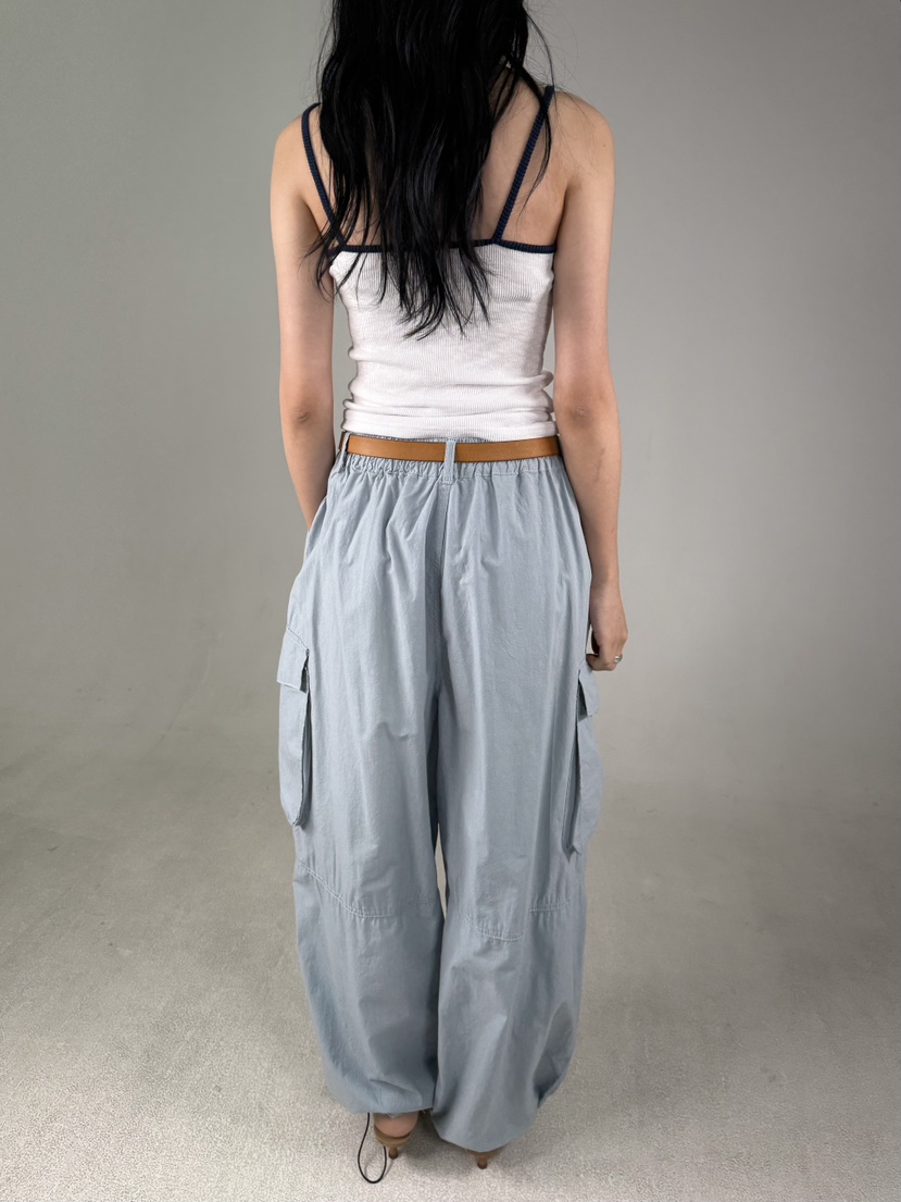 SHIRRING直郵韓國代購㊣女裝新品人氣推薦時尚休閑熱賣休閑褲SHIRRING休閑褲