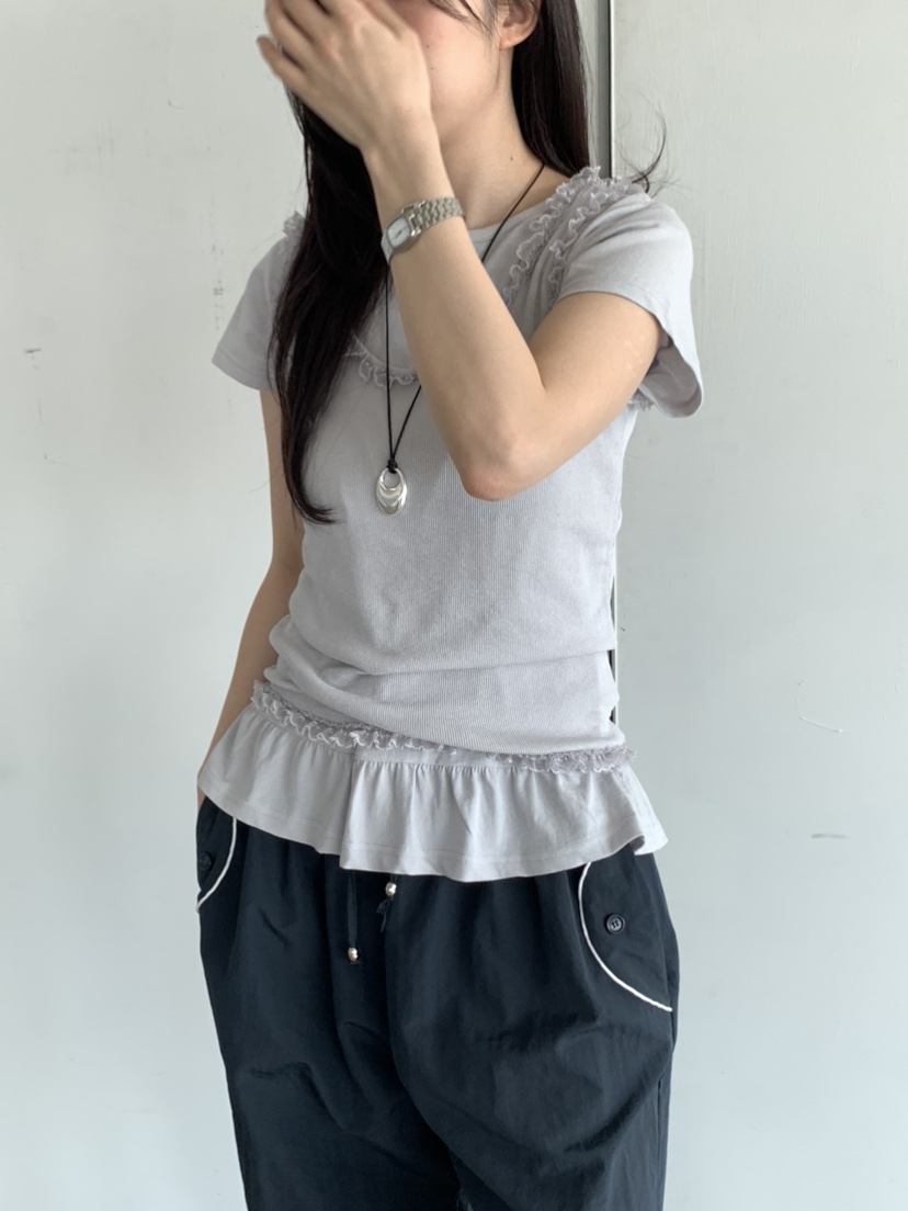 SPREAD韓國㊣直郵東大門代購女裝新款人氣25春夏時尚推薦T恤SPREADT恤