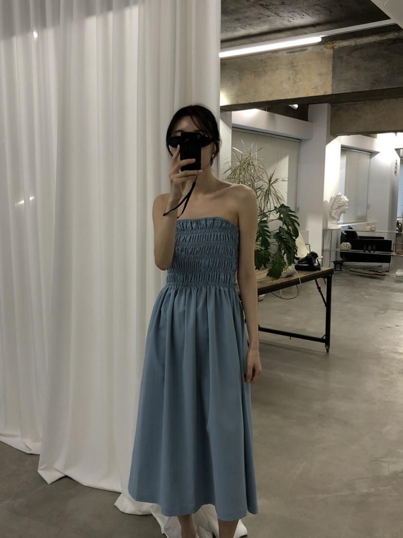 FOSET韓國㊣直郵東大門代購女裝新品25春夏熱賣休閑人氣連衣裙FOSET連衣裙