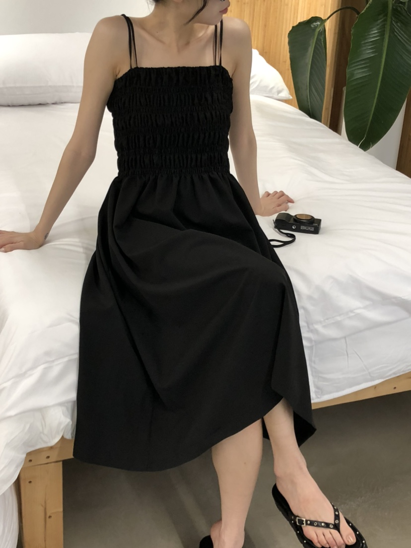 FOSET韓國㊣直郵東大門代購女裝新品25春夏熱賣休閑人氣連衣裙FOSET連衣裙