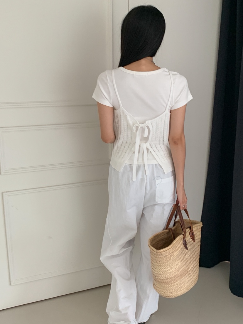DARLUZ_MI韓國直郵㊣女裝新款熱賣人氣推薦時尚吊帶背心緊身DARLUZ_MI吊帶/背心