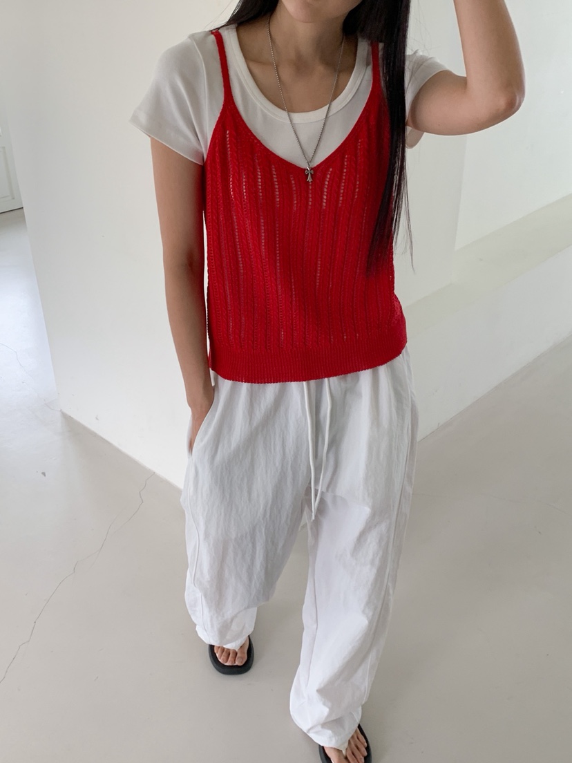 DARLUZ_MI韓國直郵㊣女裝新款熱賣人氣推薦時尚吊帶背心緊身DARLUZ_MI吊帶/背心