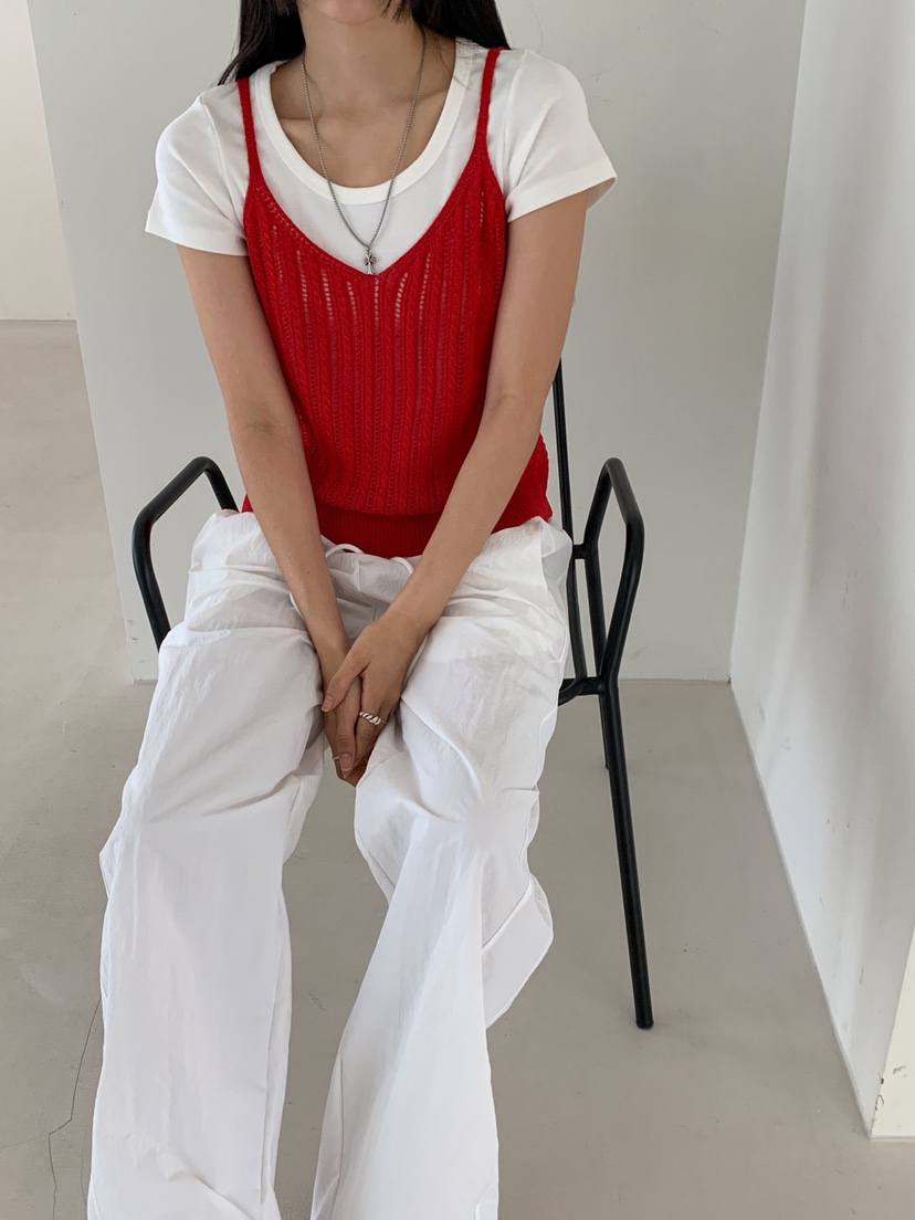 DARLUZ_MI韓國直郵㊣女裝新款熱賣人氣推薦時尚吊帶背心緊身DARLUZ_MI吊帶/背心