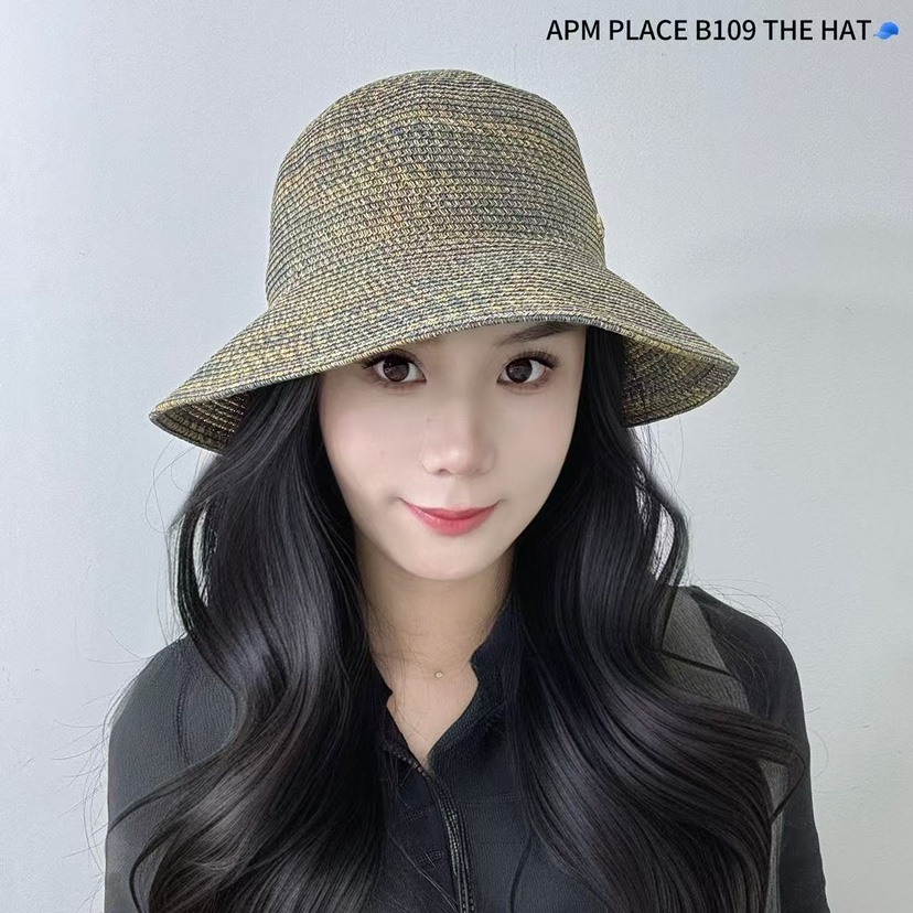 THE HAT-P韓國直郵㊣東大門實拍女裝新品時尚25春夏推薦帽子THE HAT帽子圖色2