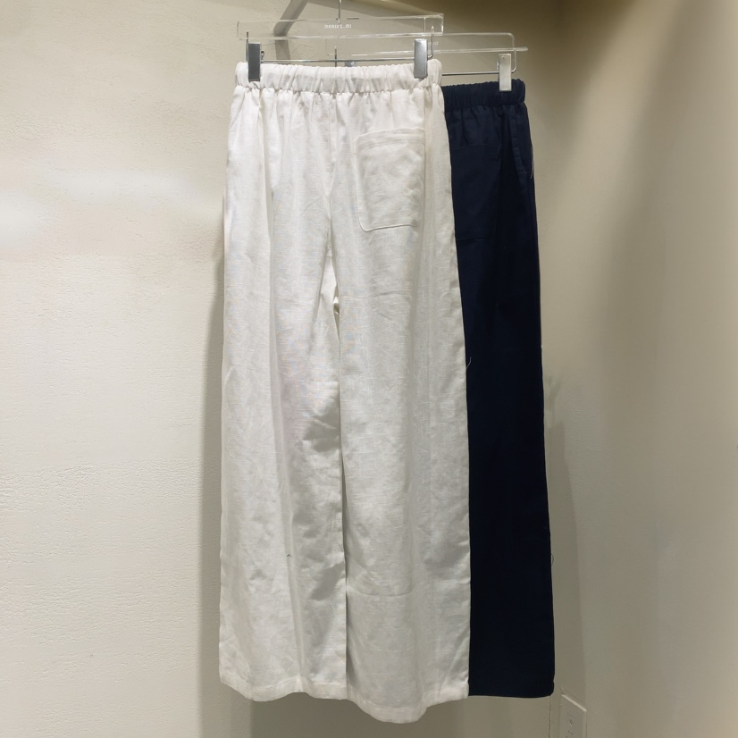 DARLUZ_MI韓國直郵㊣女裝新品推薦25春夏休閑休閑褲亞麻布紐扣DARLUZ_MI休閑褲