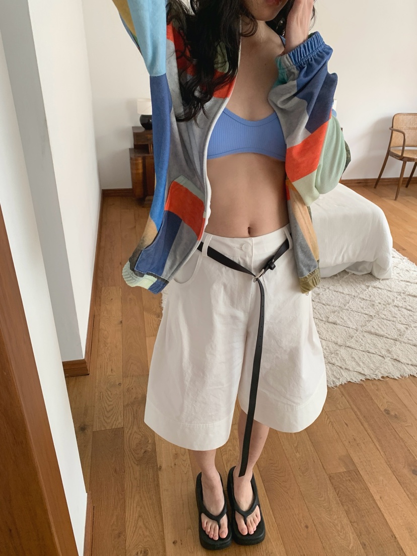 JKICHI韓國直郵㊣東大門實拍女裝新品25春夏時尚夾克毛圈布JKICHI夾克