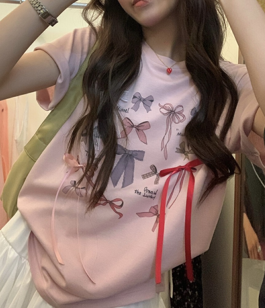 OLA韓國直郵㊣女裝新款時尚推薦休閑25春夏人氣熱賣T恤mellor/OLAT恤