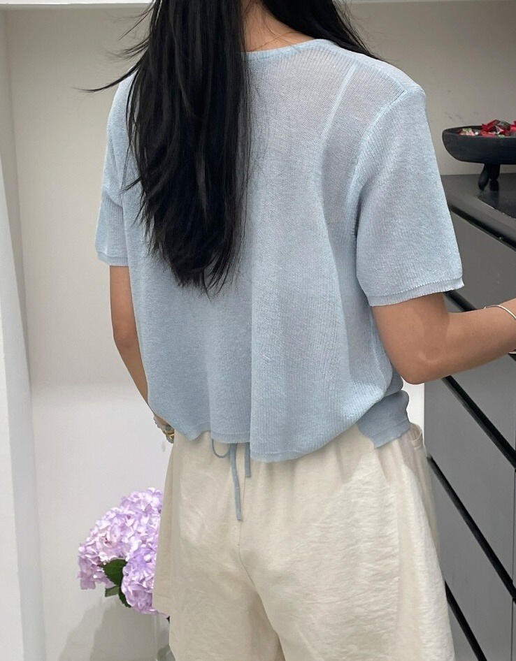 OLA韓國直郵㊣女裝新款時尚人氣熱賣休閑推薦25春夏針織衫mellor/OLA針織衫