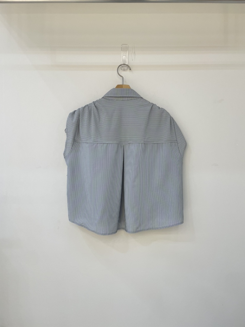 MILLIMETER直郵韓國代購㊣女裝新品休閑熱賣襯衫蕾絲衫海軍MILLIMETER襯衫/蕾絲衫