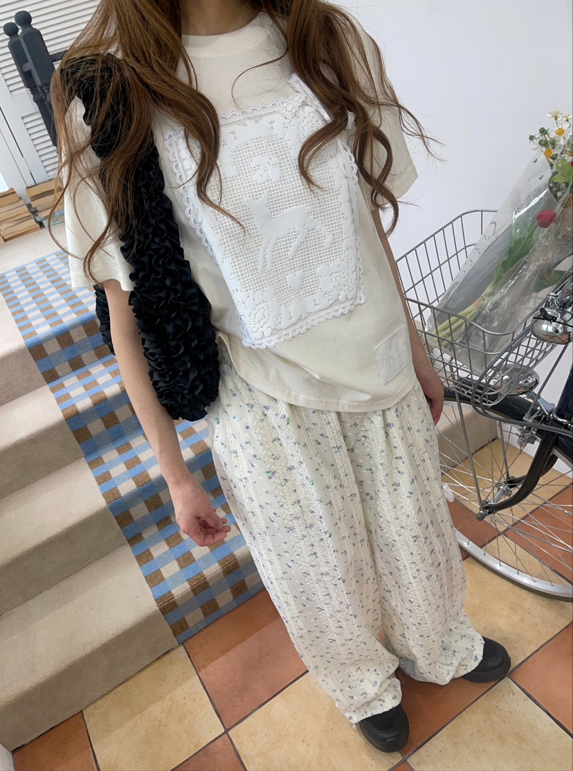 BOUTIQUE-L直郵韓國代購㊣女裝新款25春夏休閑時尚熱賣T恤BOUTIQUE-LT恤