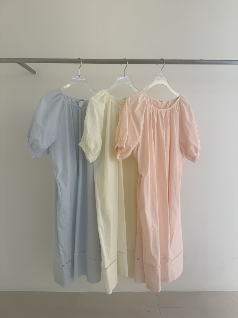 PLANTS ON GRAY韓國直郵㊣女裝新品休閑時尚人氣25春夏連衣裙PLANTS ON GRAY連衣裙