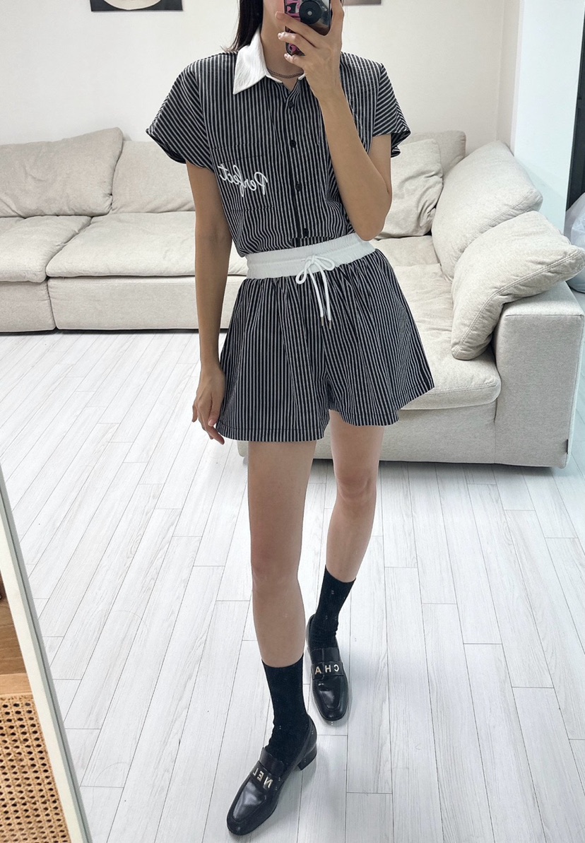 MABEL-Q韓國直郵㊣東大門實拍女裝新品時尚推薦熱賣25春夏短褲SOUIT by mabel-Q短褲