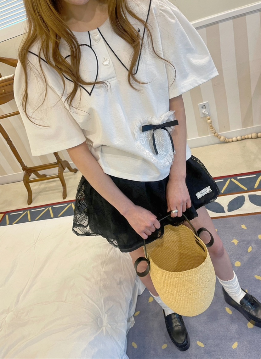 BOUTIQUE-L直郵韓國代購㊣女裝新款推薦熱賣休閑時尚人氣T恤BOUTIQUE-LT恤