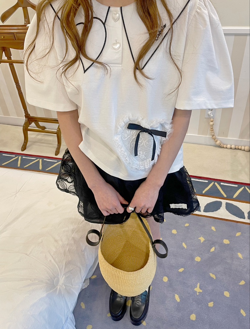 BOUTIQUE-L直郵韓國代購㊣女裝新款推薦熱賣休閑時尚人氣T恤BOUTIQUE-LT恤