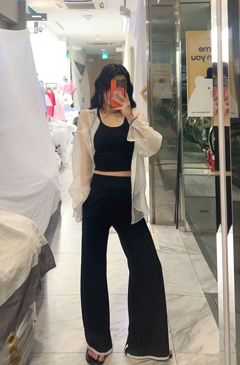 PAIRING韓國直郵㊣女裝新款熱賣推薦25春夏時尚休閑吊帶背心PAIRING吊帶/背心