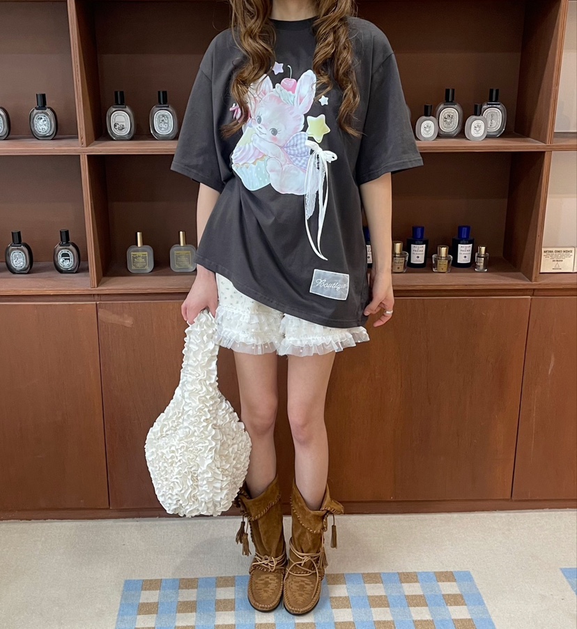 BOUTIQUE-L韓國㊣直郵東大門代購女裝新品熱賣時尚25春夏T恤BOUTIQUE-LT恤