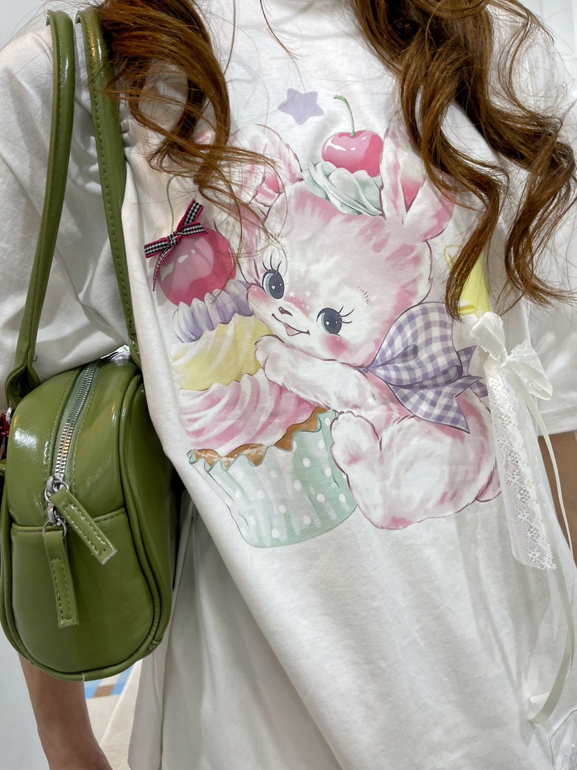 BOUTIQUE-L韓國㊣直郵東大門代購女裝新品熱賣時尚25春夏T恤BOUTIQUE-LT恤