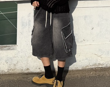 HEEPHI韓國㊣直郵東大門代購女裝新款熱賣25春夏時尚人氣短褲HEEPHI短褲圖色2