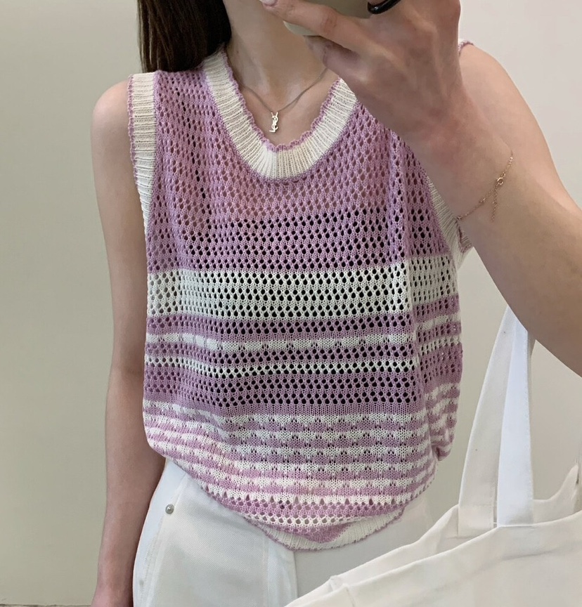 OLA韓國直郵㊣東大門實拍女裝新品25春夏休閑熱賣時尚吊帶背心mellor/OLA吊帶/背心