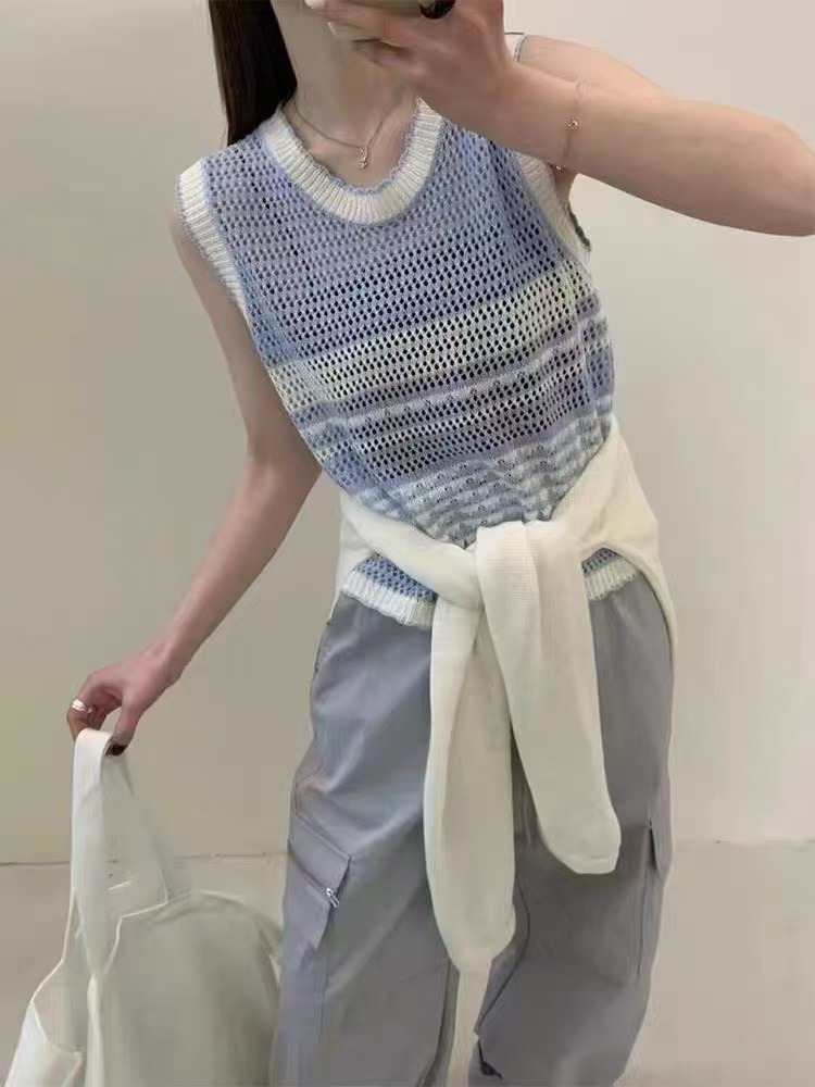 OLA韓國直郵㊣東大門實拍女裝新品25春夏休閑熱賣時尚吊帶背心mellor/OLA吊帶/背心