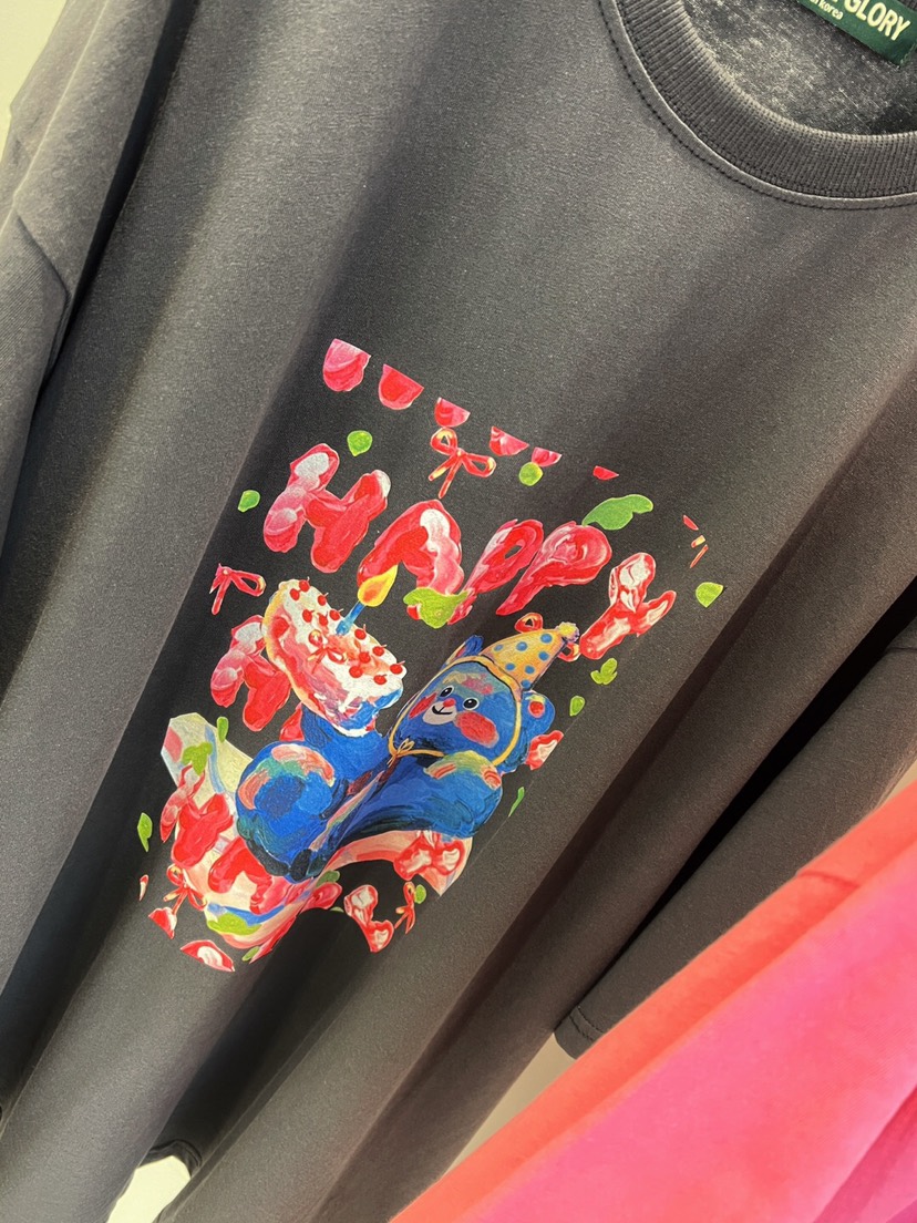 MAISONDEGLORY韓國直郵㊣東大門實拍女裝新款25春夏休閑T恤MAISON DE GLORYT恤