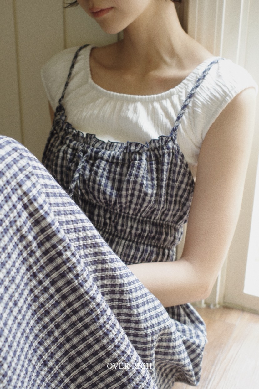 OVER RICH直郵韓國代購㊣女裝新款休閑推薦25春夏人氣連衣裙OVER RICH連衣裙
