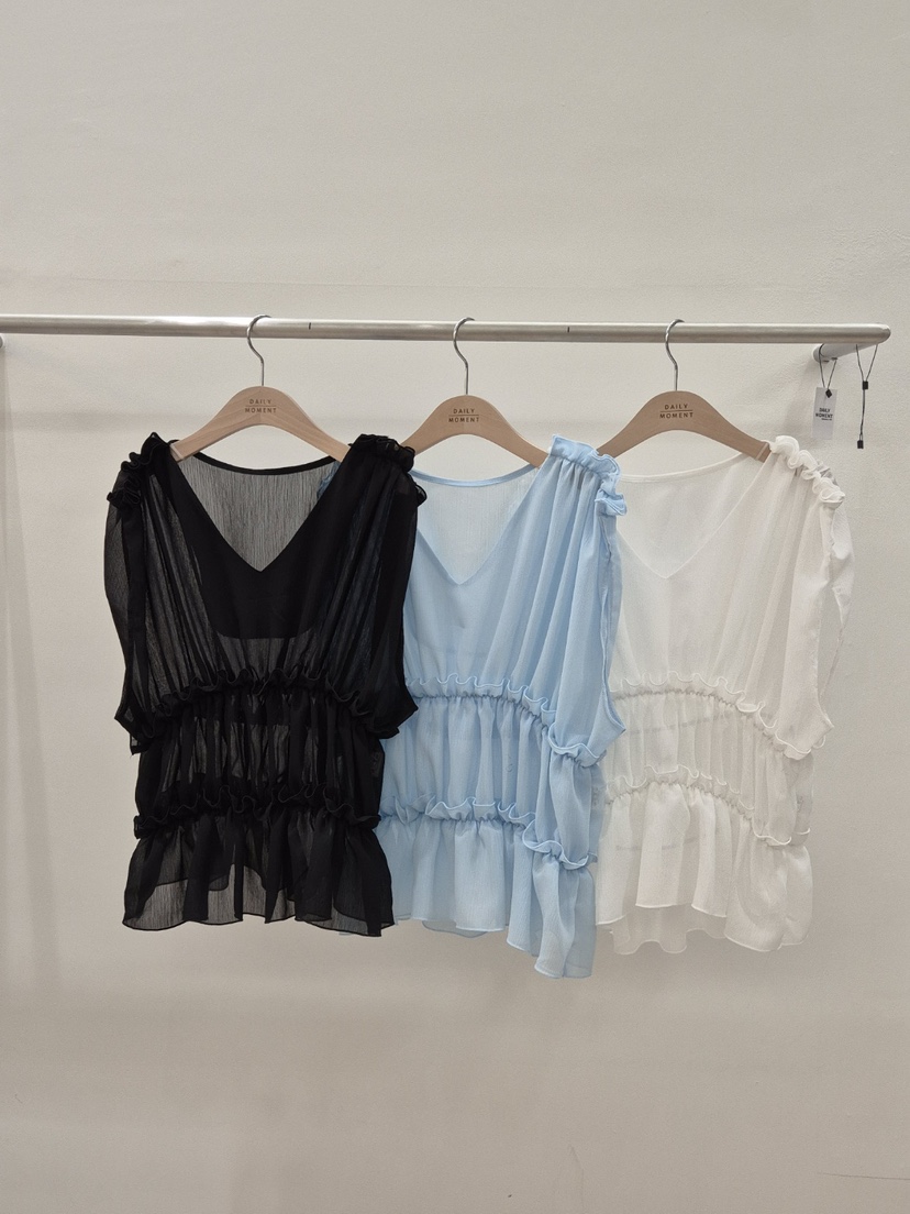 DAILY MOMENT韓國㊣直郵東大門代購女裝新品25春夏吊帶背心DAILY MOMENT吊帶/背心