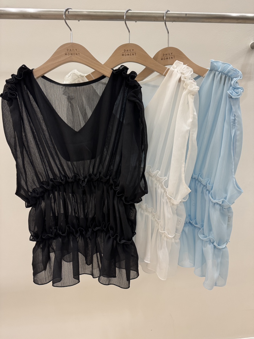 DAILY MOMENT韓國㊣直郵東大門代購女裝新品25春夏吊帶背心DAILY MOMENT吊帶/背心