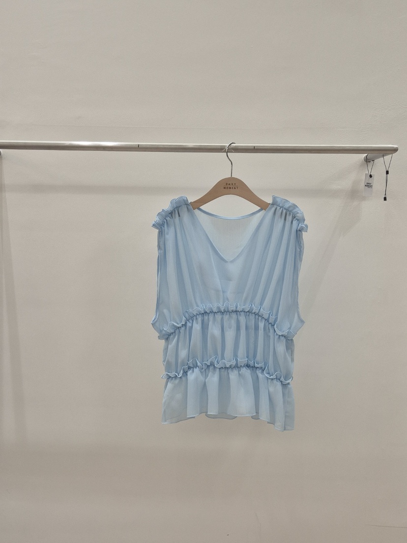 DAILY MOMENT韓國㊣直郵東大門代購女裝新品25春夏吊帶背心DAILY MOMENT吊帶/背心圖色1