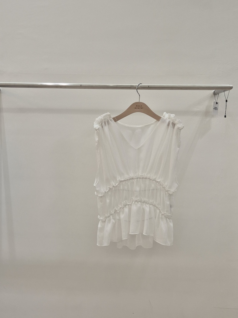 DAILY MOMENT韓國㊣直郵東大門代購女裝新品25春夏吊帶背心DAILY MOMENT吊帶/背心圖色2